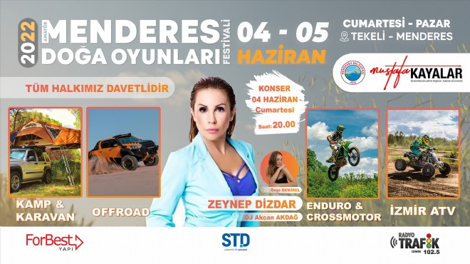 Menderes'te doğa oyunları şöleni!