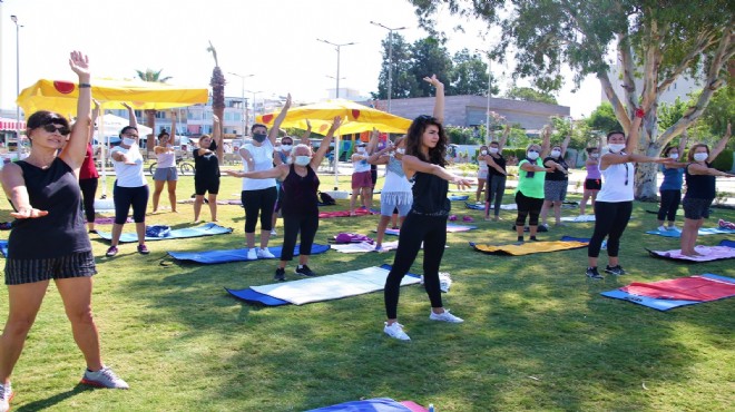 Menderes'te doğanın kalbinde spor