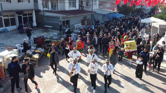 Menderes'te mandalina şöleni!