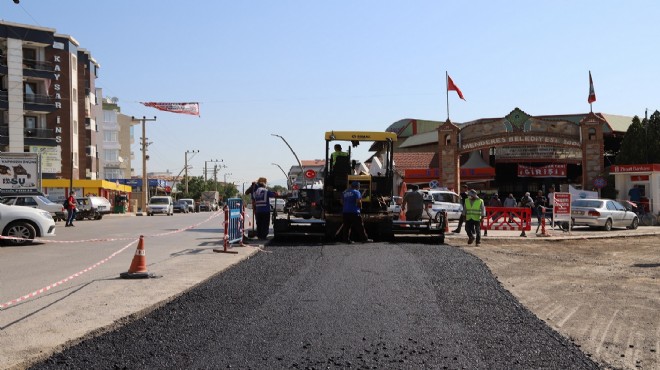 Menderes yollarına ince dokunuş