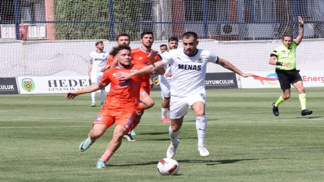 Menemen FK, İskenderunspor a mağlup!