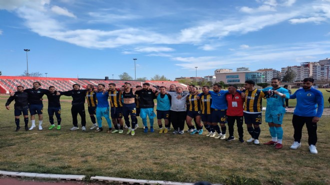 Menemen FK, Play-Off'u garantiledi