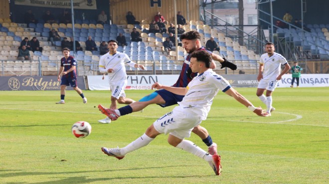 Menemen FK devreyi 1 puanla kapattı