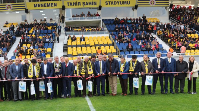 Menemen Stadı'nda isim krizi, Başkan Şahin'den net mesaj: Halkın gönlünden silemezsiniz!