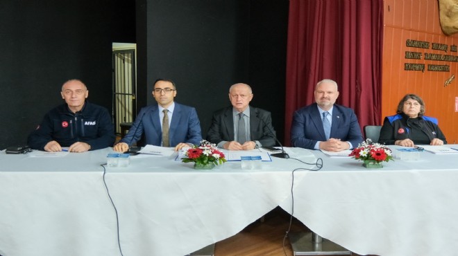 Menemen afetlere hazırlanıyor