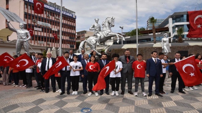 Menemen'de 19 Mayıs coşkusu