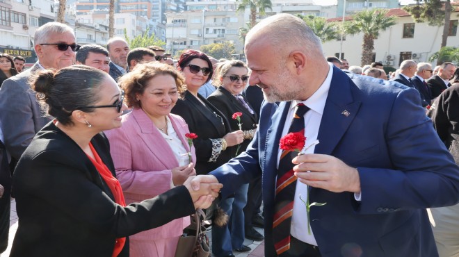 Menemen de Muhtarlar Günü törenle kutlandı