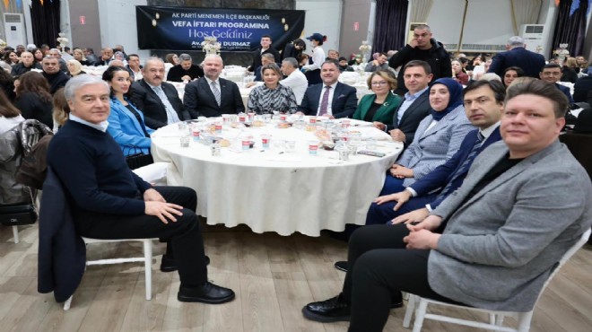 Menemen de birlik sofrası!