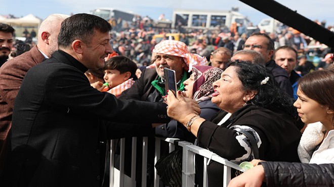 Menemen de büyük şölen, Dağ a sevgi seli!