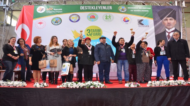 Menemen'de lezzetler yarıştı