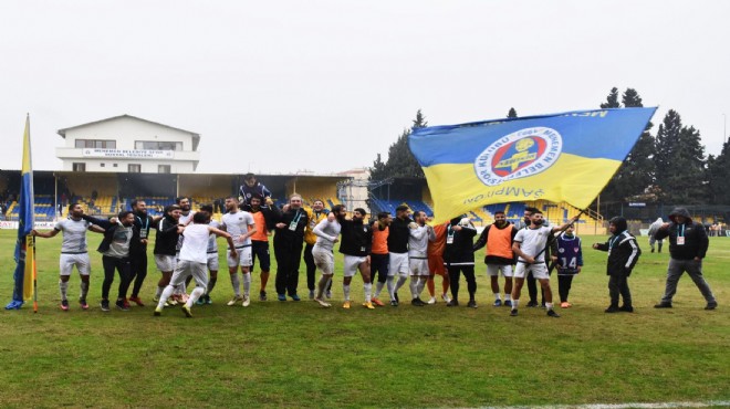 Menemen perdeyi zirve takipçisi olarak kapattı!