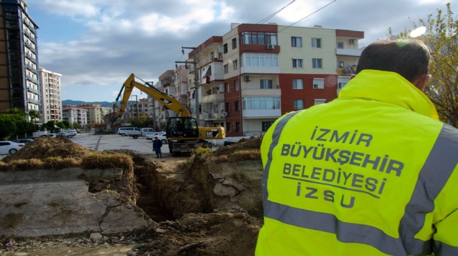 Menemen'in altyapısına 3 milyon liralık yatırım daha