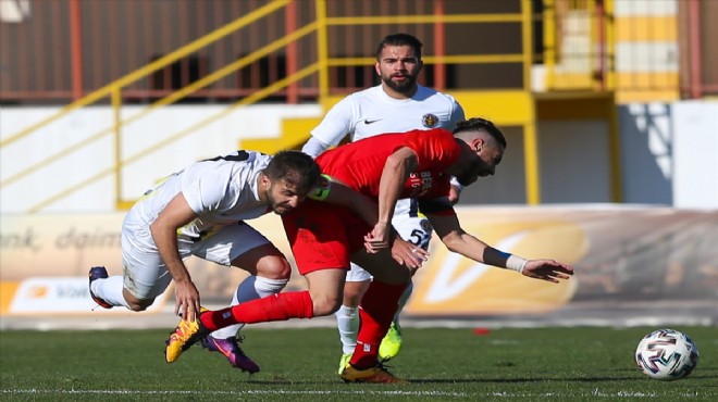 Menemenspor İstanbul da 3 puan aldı!