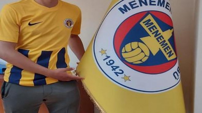 Menemenspor'a genç oyuncudan milli gurur