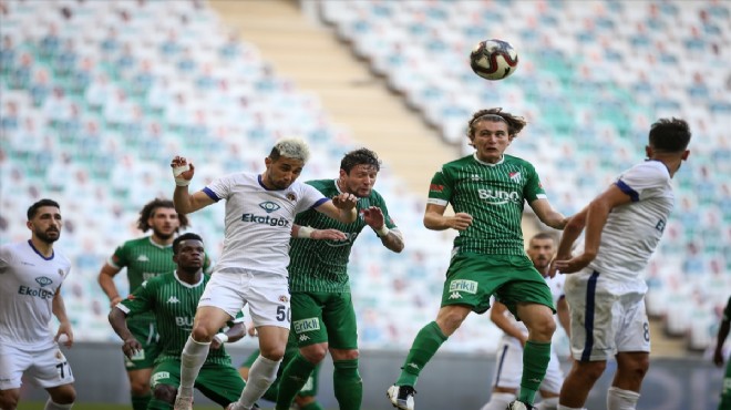 Menemenspor'dan Bursaspor'a çelme:2-2