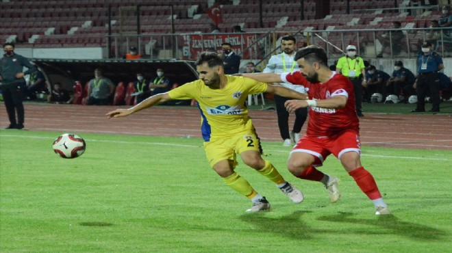 Menemenspor'dan kritik galibiyet:0-1