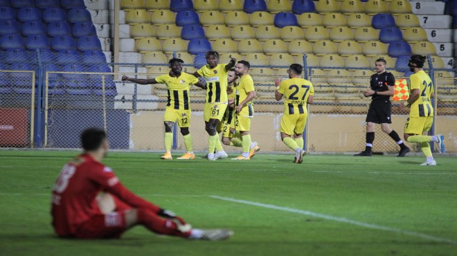 Menemenspor'dan sezonun ilk galibiyeti!