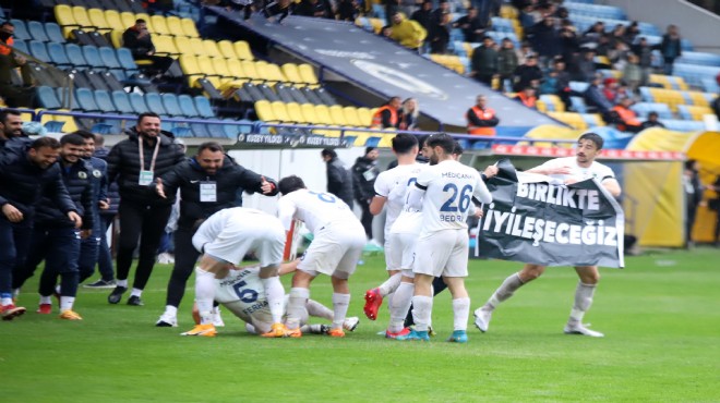 Menemenspor seriye tam gaz devam!