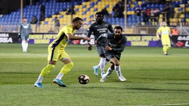 Menemenspor'un kötü gidişatı sürüyor:0-1