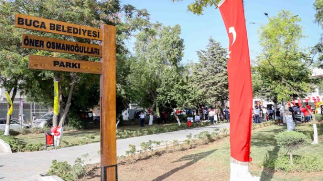 Merhum eğitimcinin adı Buca'da ölümsüzleşti