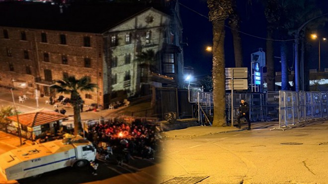 Meslek Fabrikası nöbetinde 6. gün: TOMA gitti, 'bariyer koridoru' geldi!