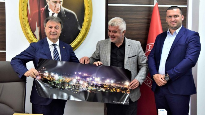 Mestanlı'dan Bornova'ya 'kardeş' ziyareti