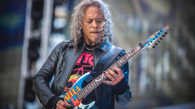 Metallica gitaristi Kirk Hammett ilk solo kaydını yayınlayacak