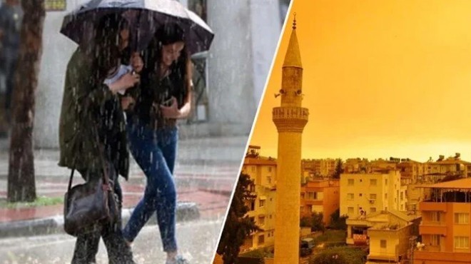 Meteoroloji'den sağanak ve toz taşınımı uyarısı