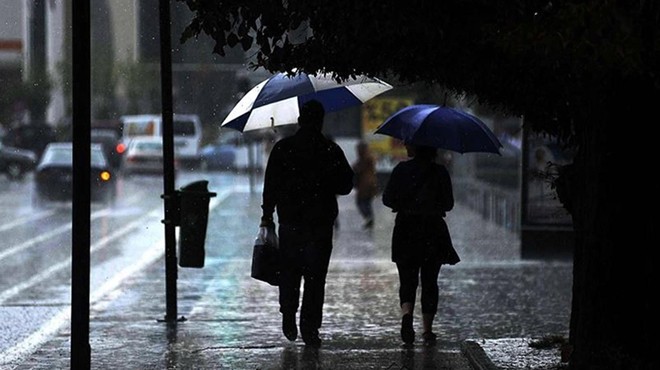 Meteorolojiden İzmir için sağanak uyarısı!