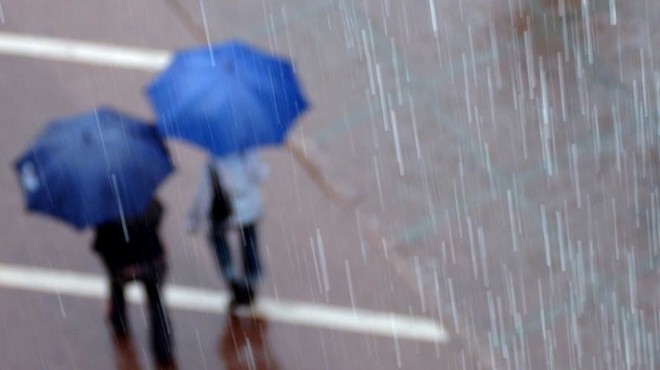 Meteorolojiden İzmir için sağanak yağış uyarısı!