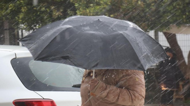 Meteorolojiden İzmir için sarı alarm!