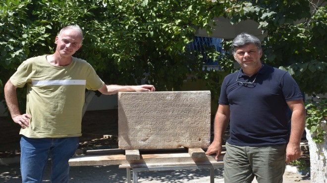 Metropolis'in tarihine ışık tutan 2 bin yıllık yazıt bulundu