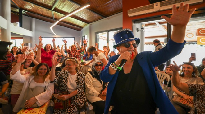 Mikrop söyledi Bucalı anneler eğlendi