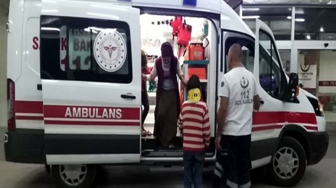 Minibüs devrildi: 8 i çocuk, 10 yaralı