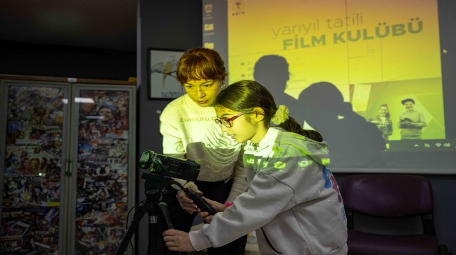 Minik yönetmenler Bornova’da yetişiyor