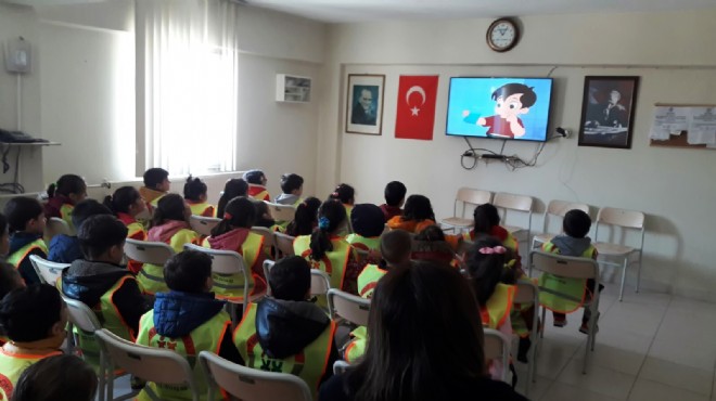 Minikler su tasarrufunu öğrendi