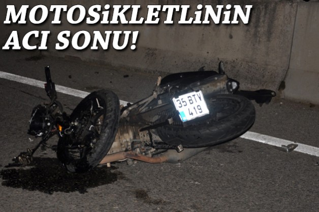Motosikletlinin acı sonu!