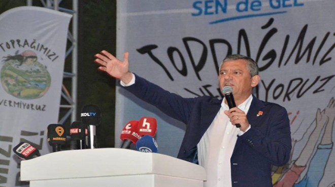Muğla da büyük miting... Özel den  AYM ye çağrı!