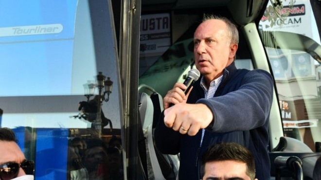 Muharrem İnce: Türkiye ye biz 3 üncü yoluz