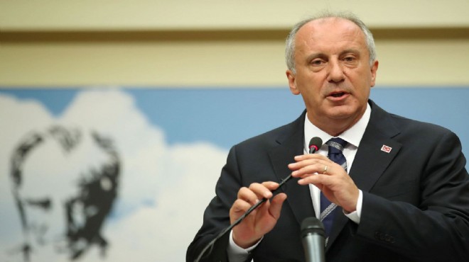 Muharrem İnce'den Erdoğan'a tebrik