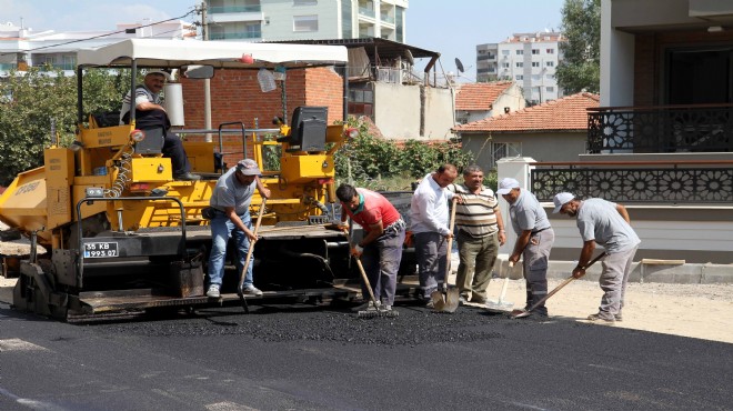 Muhtarlar istedi belediye yaptı:Karşıyaka sokaklarına modern dokunuş