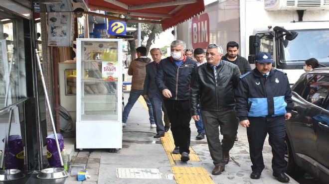 Narlıdere Belediyesi'nden esnafa can suyu