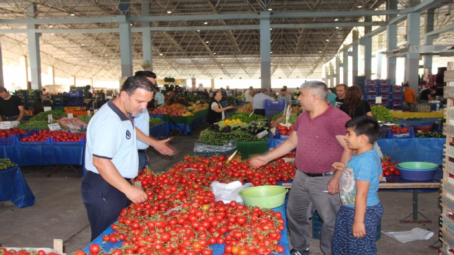 Narlıdere de etiket hilesine zabıta engeli!