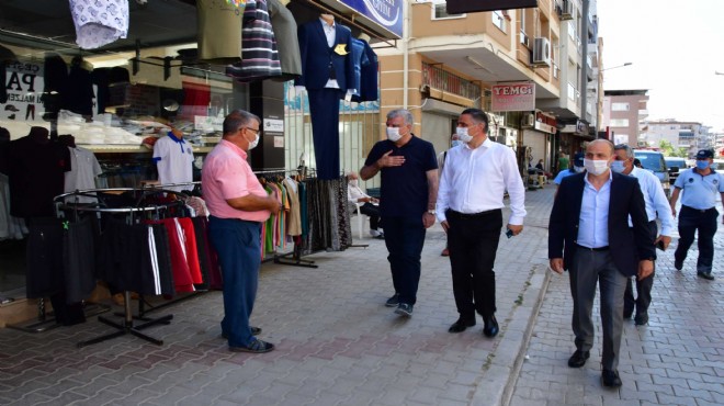 Narlıdere'de sokak sokak virüs denetimi