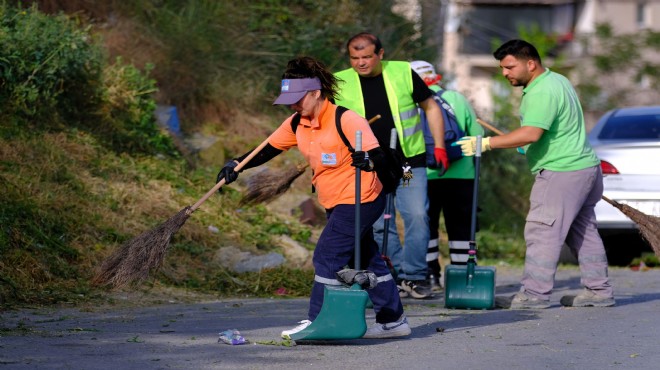 Narlıdere de temizlik seferberliği