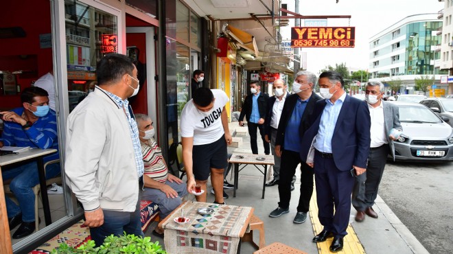 Narlıdere'de virüs denetimleri tam gaz