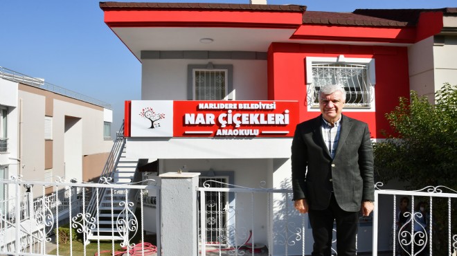 Narlıdere'nin 3'ncü anaokulu açılıyor