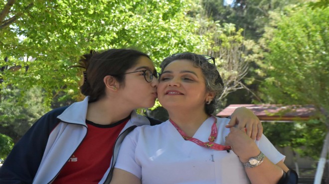 Necla hemşire engel tanımıyor!