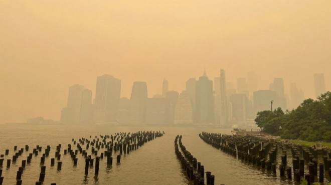 New York'ta kırmızı alarm: Hayalet şehre döndü!