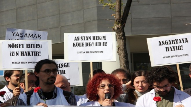 Nöbet var, izin yok: DEÜ Hastanesi nde çalışma koşulları gizli krize dönüştü!